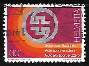 Badge of Swiss Sport Aid