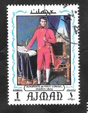 Ajman 107 - Bonaparte, de Ingres