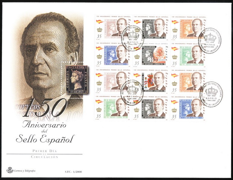 150 aniversario del Sello Epañol - SPD