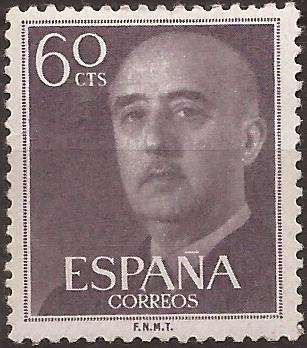 General Franco  1955  60 cents