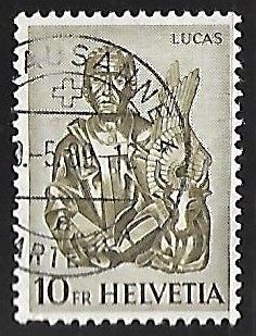 Saint Luke with the bull