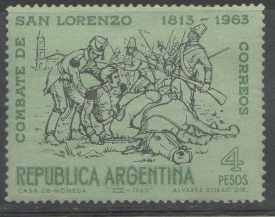 COMBATE DE SAN LORENZO 1813-1963