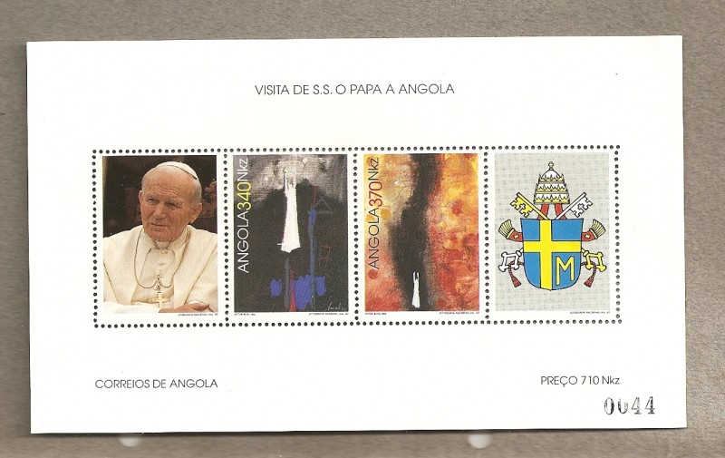 Visita S.S. Juan Pablo II a Angola