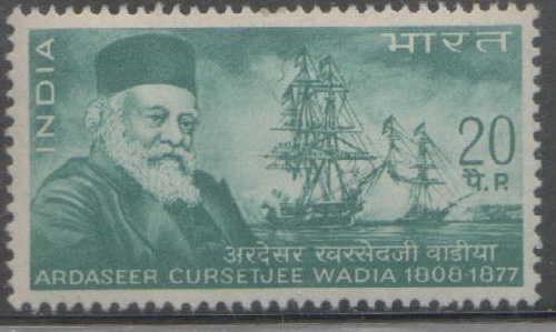 AEDASEER CURSETJEE WADIA 1800-1877 CONSTRUCTOR DE BARCOS .