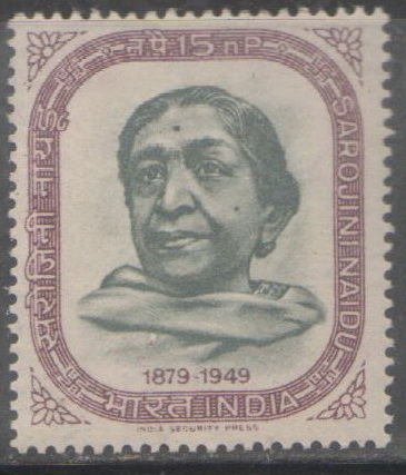 SAROJINI NAIDU POETA Y POLITICA  1879-1949