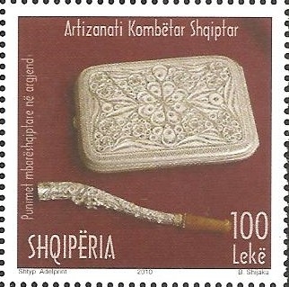 Albanian National Handicraft Items Made of Silver 4