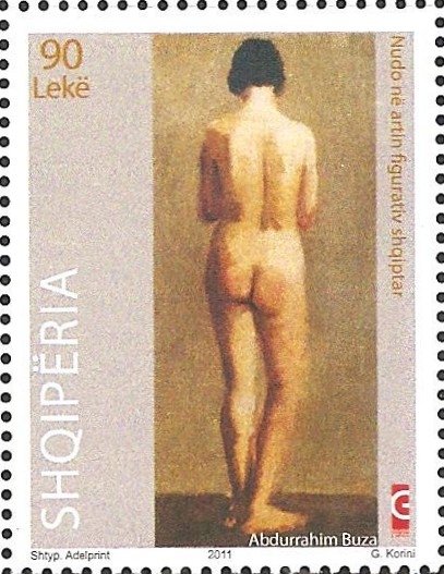 Nude Painting, by Abdurrahim Buza