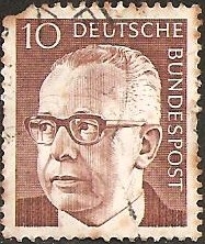 Dr. h.c. Gustav Heinemann (1899-1976), 3rd Federal President (GFR)