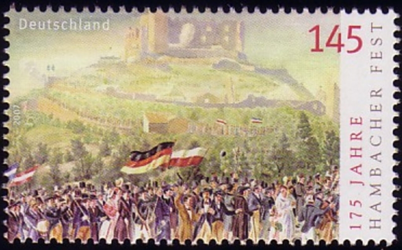 May Feast at Hambach Castle (1832) (GFR)
