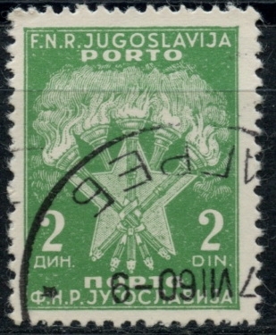 YUGOSLAVIA_SCOTT J68.04 $0.2