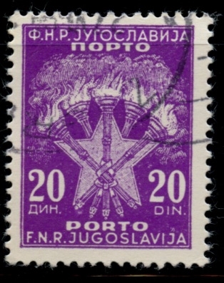 YUGOSLAVIA_SCOTT J71.01 $0.2