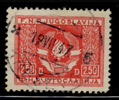 YUGOSLAVIA_SCOTT O4 $0.2