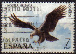 España 1973 2137 Sello º Fauna Hispánica Aguila Imperial Timbre Espagne Spain Spagna Espana Espanha 