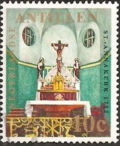 Altar, St. Anna’s Church, Otraband, 1752