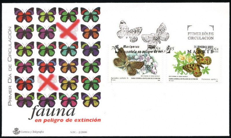 Fauna Española en Peligro - Mariposas - SPD