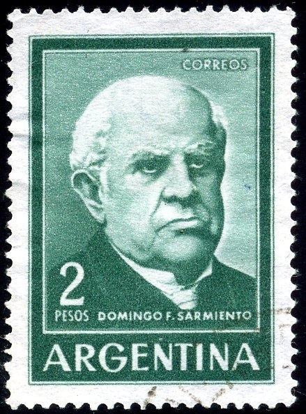 Domingo Faustino Sarmiento - Photogravure