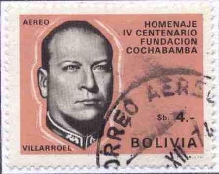 Conmemoracion del IV Centenario de la Fundacion de la Ciudad de Cochabamba