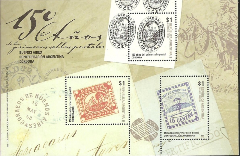 150 Years of the First Postage stamp of Argentine Federation