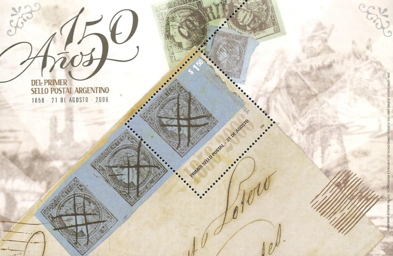 150th Anniversary of the First Argentine postage stamp