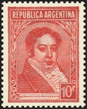 Bernardino Rivadavia (1780~1845)