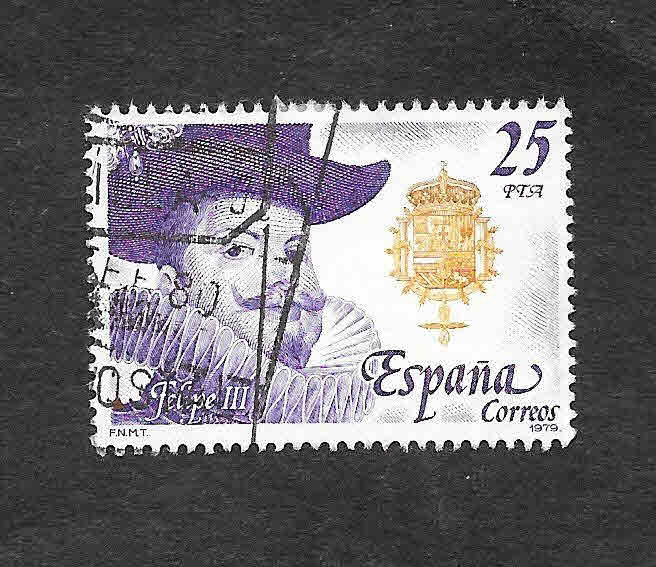 Edf 2554 - Reyes de España. Casa de Austria