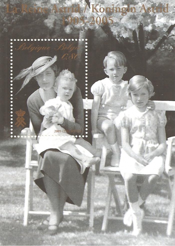 Queen Astrid and children