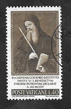 432 - San Benito, patrón de Europa