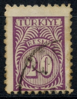 TURQUIA_SCOTT O57 $0.2