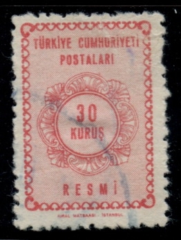 TURQUIA_SCOTT O92 $0.2