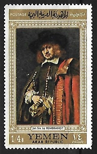 Jan Six by Rembrandt