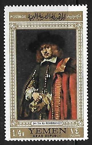 Jan Six by Rembrandt