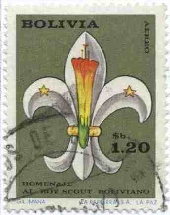 Homenaje al Boy Scout Boliviano