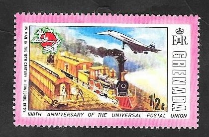 531 - Transporte postal USA y avión Concorde