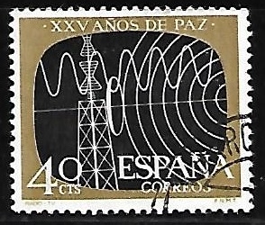XXV años de Paz Española - Telecomunicaciones