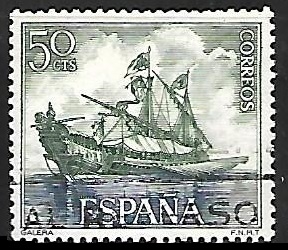 Homenaje a la Marina Española - Galera