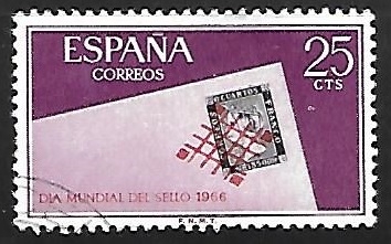 Dia mundial del sello 1966 - Parrilla de Reus