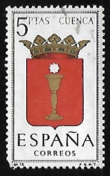 Escudos de las capitales de  provincia españoles -  Cuenca