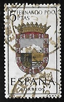 Escudos de las capitales de  provincia españoles -  Fdo. Poo
