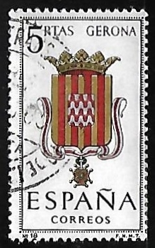 Escudos de las capitales de  provincia españoles -  Gerona