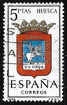 Escudos de las capitales de  provincia españoles -  Huesca