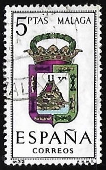 Escudos de las capitales de  provincia españoles -  Malaga