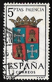 Escudos de las capitales de  provincia españoles -  Palencia