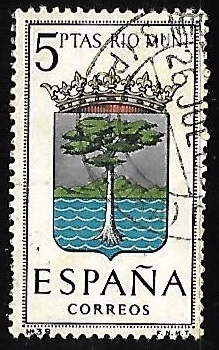 Escudos de las capitales de  provincia españoles -  Rio Muni