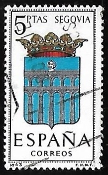 Escudos de las capitales de  provincia españoles -  Segovia