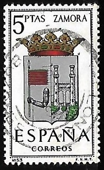 Escudos de las capitales de  provincia españoles -  Zamora