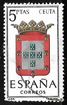 Escudos de las capitales de  provincia españoles -  Ceuta