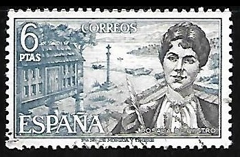 Personajes españoles - Rosalia de Castro