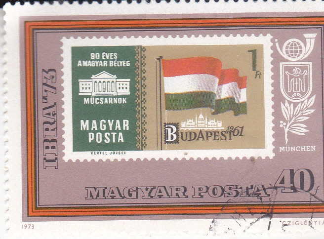  90 años del sello húngaro