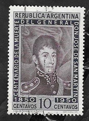 503 - Centº de la muerte del general San Martín
