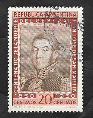 504 - Centº de la muerte del general San Martín